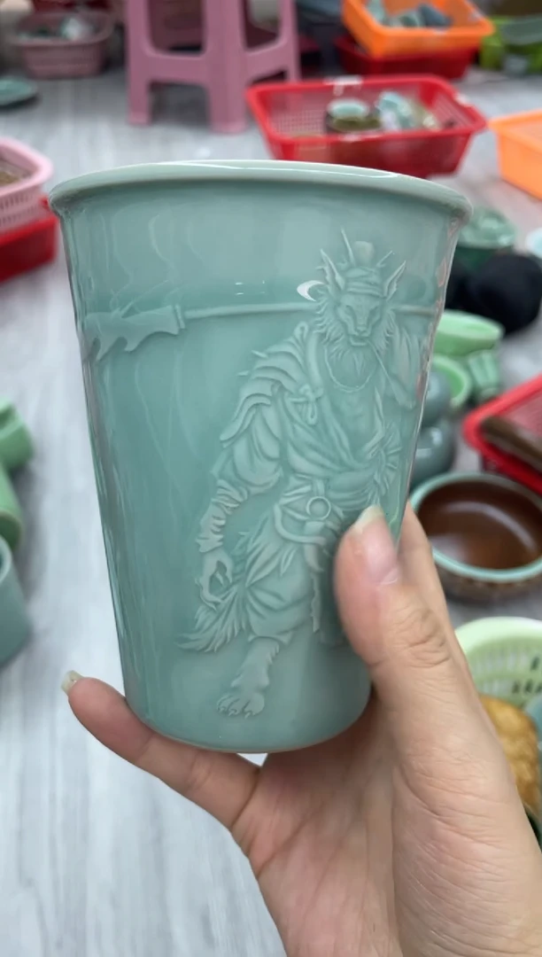 瓷纯手工 微暇特价 慧仙青瓷 特价福利大促