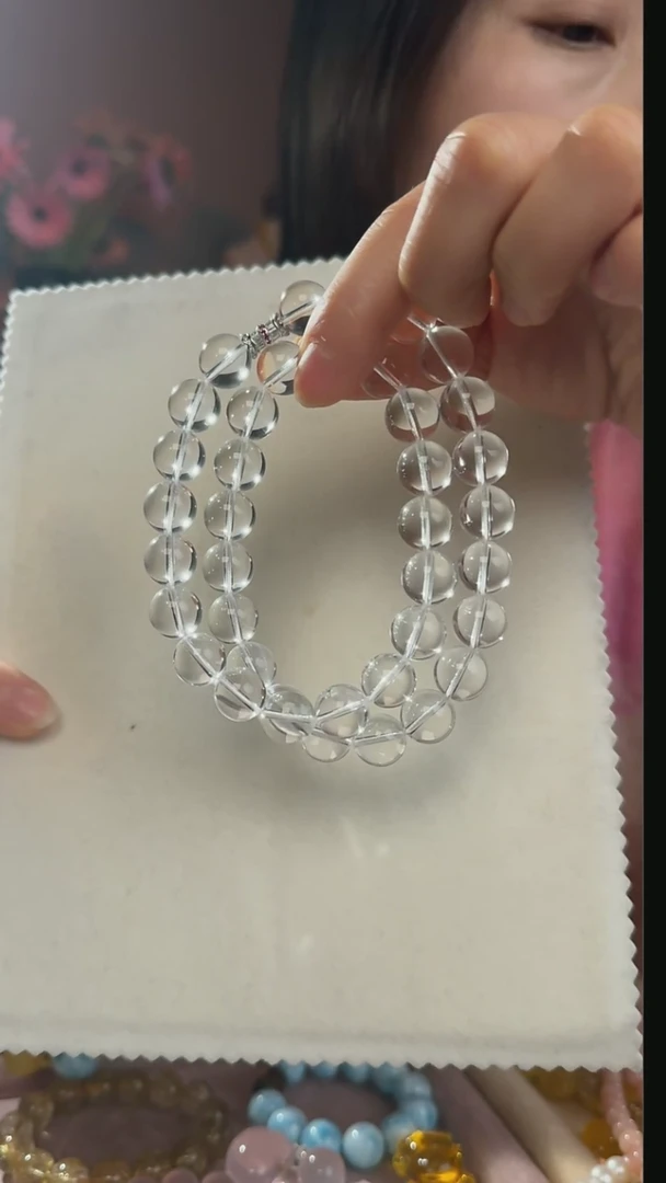 【闪购商品】水晶项链未镶嵌天然白水晶项链