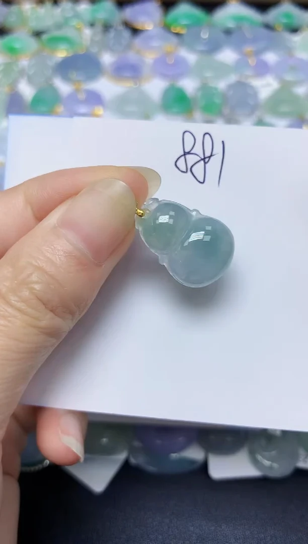 翡翠未镶嵌颈饰天然缅甸翡翠A货