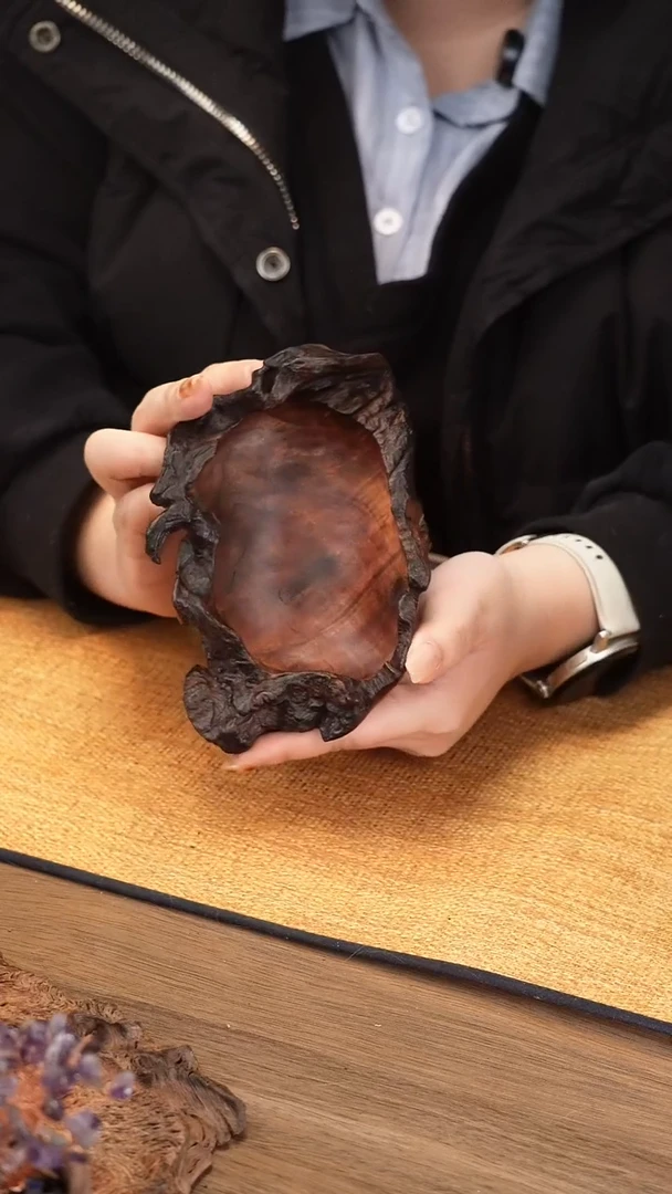 11号云小屋紫柚木果盘