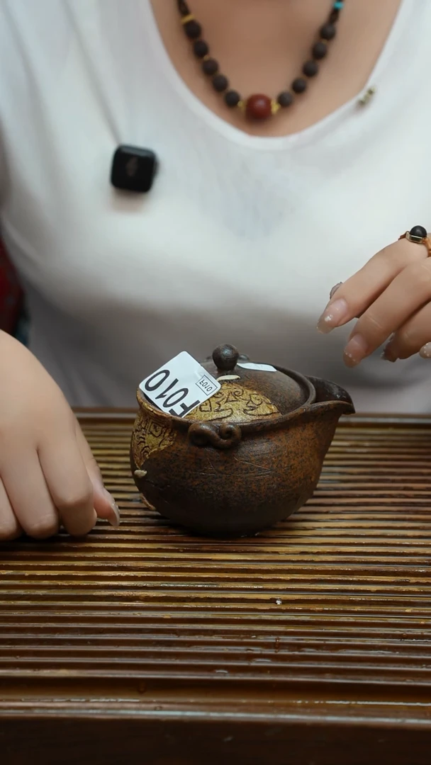 万古烧粗陶手工茶具