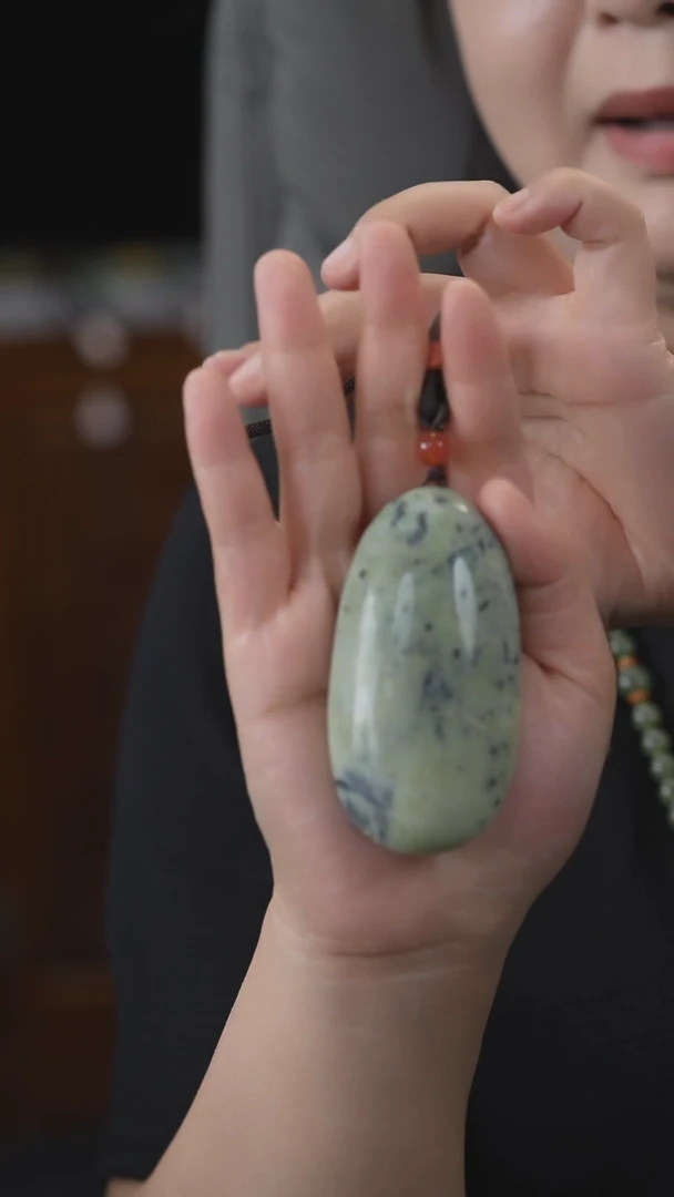 岫玉未镶嵌手把手把