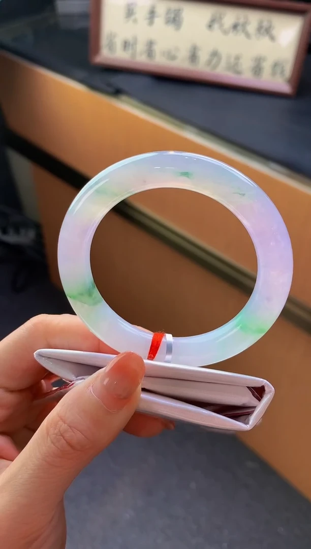 未镶嵌手镯翡翠- C38圈口52.4