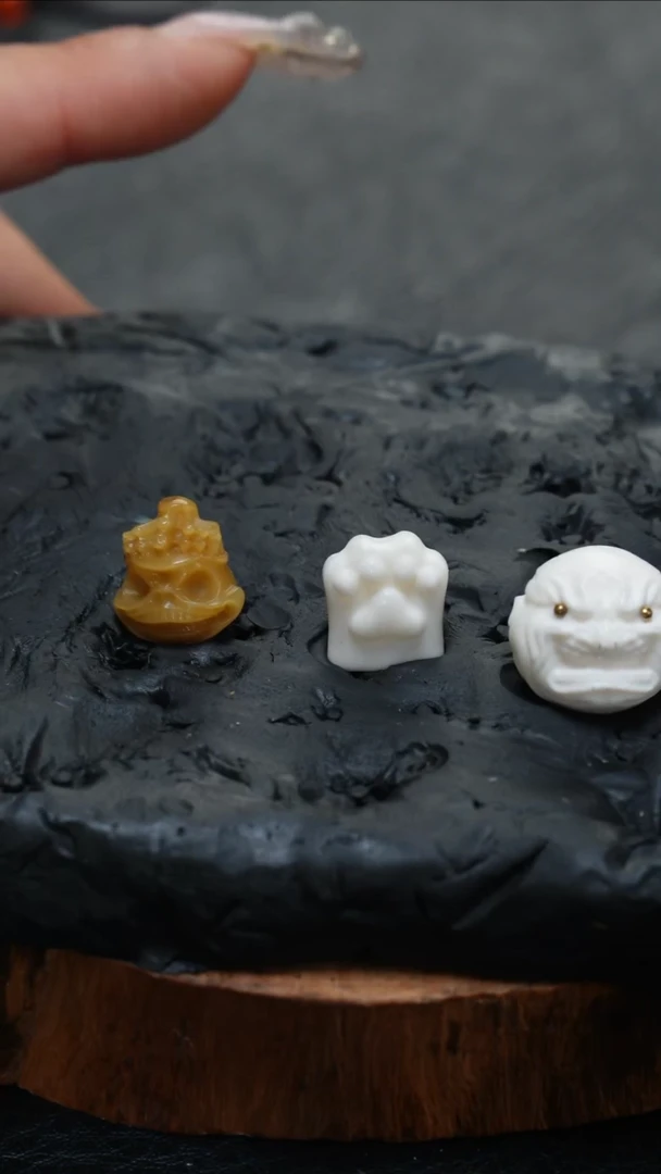 橄榄核手串鱼子精品核文化-