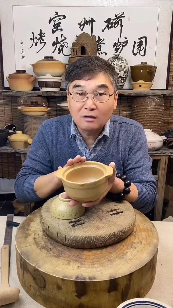 土陶迷你一人食炖盅煨汤小土锅（可明火.可干烧）