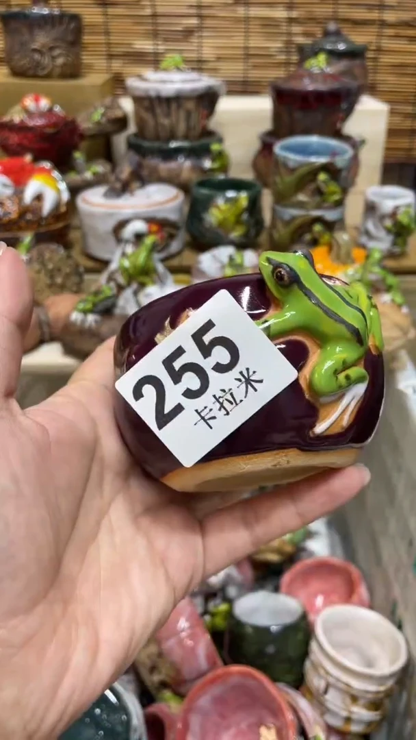 火*255精美粗陶手工柴烧