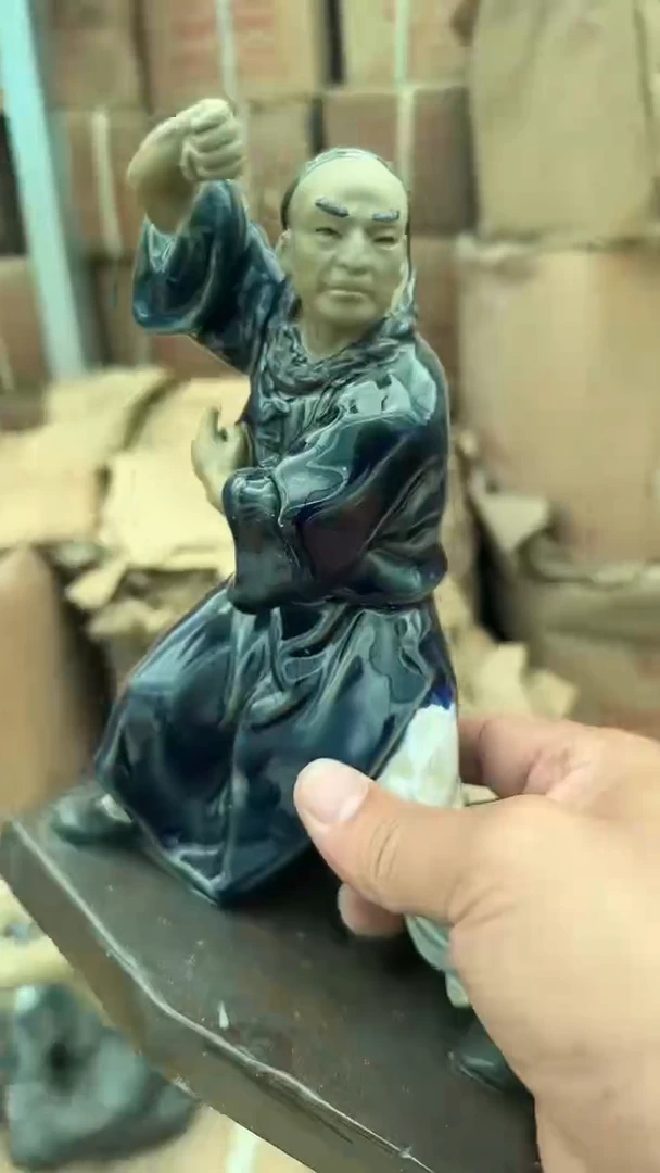 出口创汇陶瓷石湾公仔