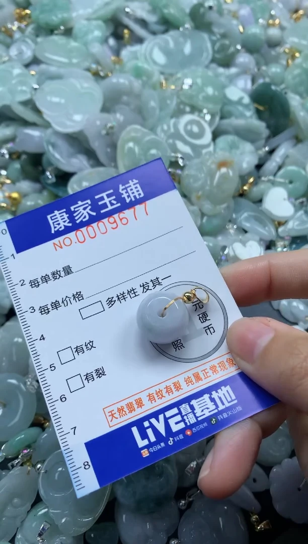 颈饰未镶嵌翡翠9677