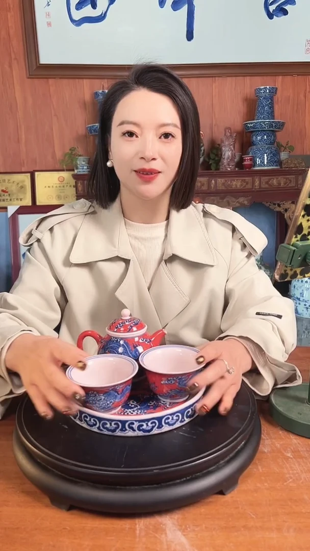 摆件陶景德镇精美陶瓷