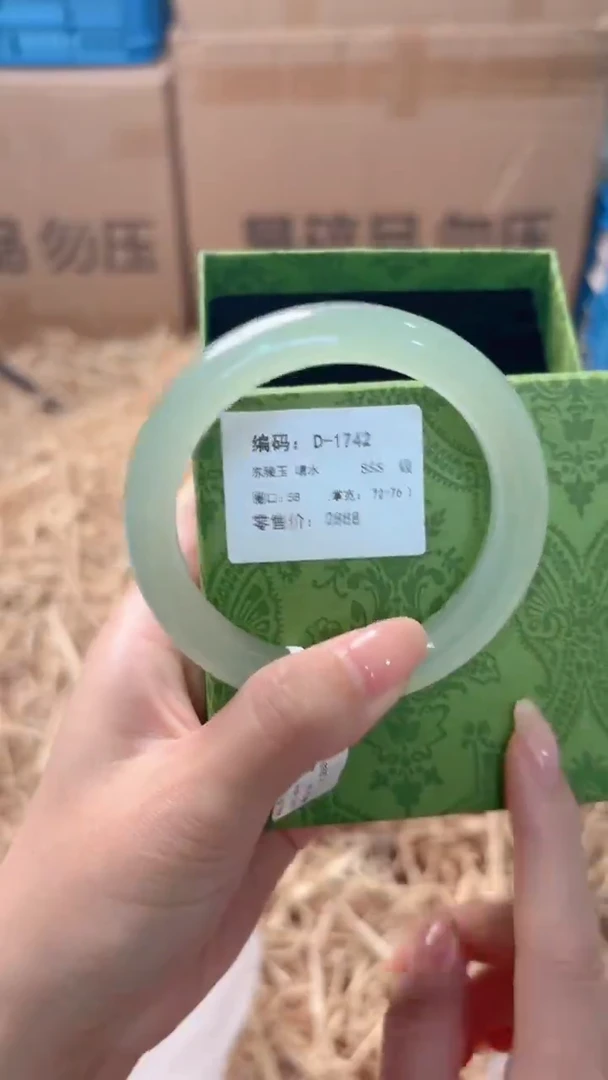 未镶嵌手镯石英质玉D-1742
