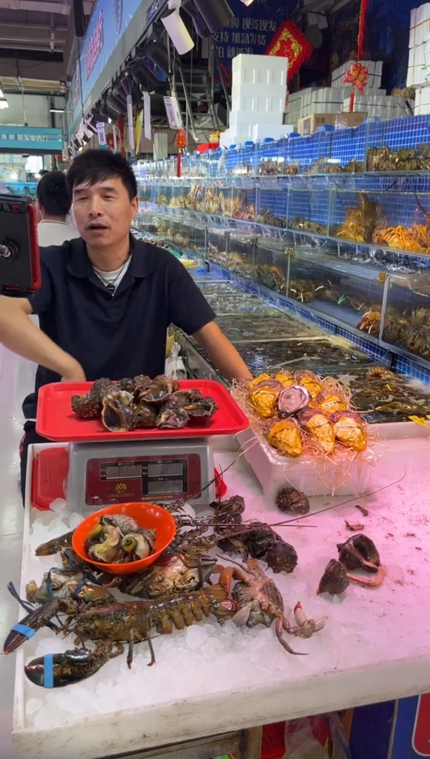 中国大陆梁***33斤红鲤螺