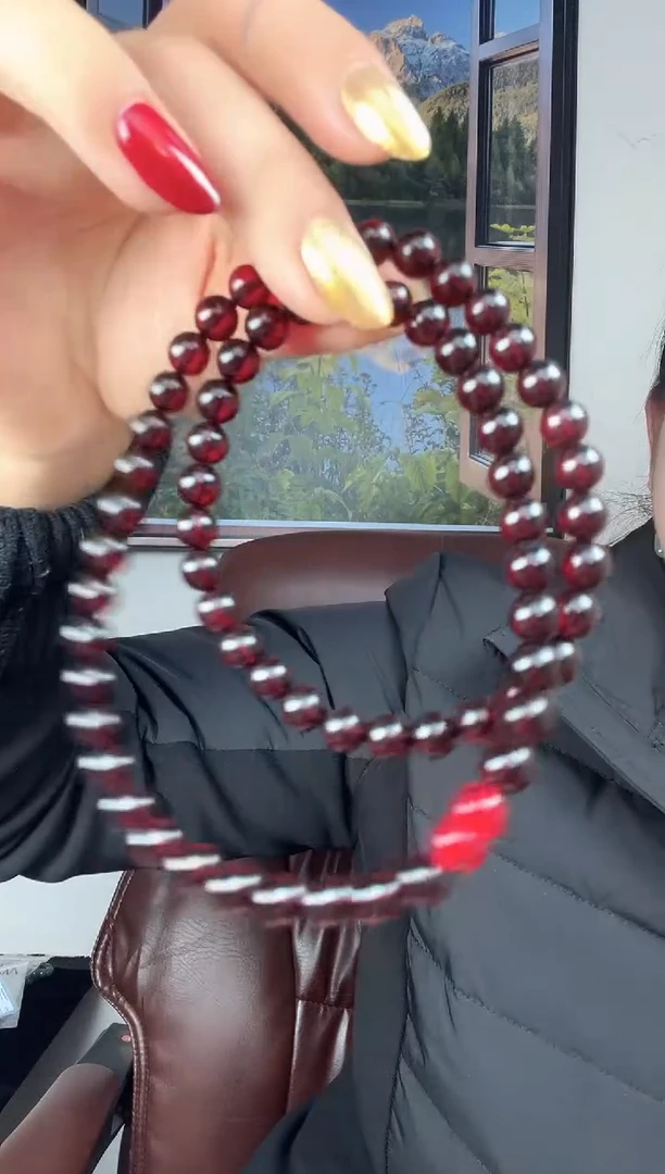 手串琥珀未镶嵌血珀项链