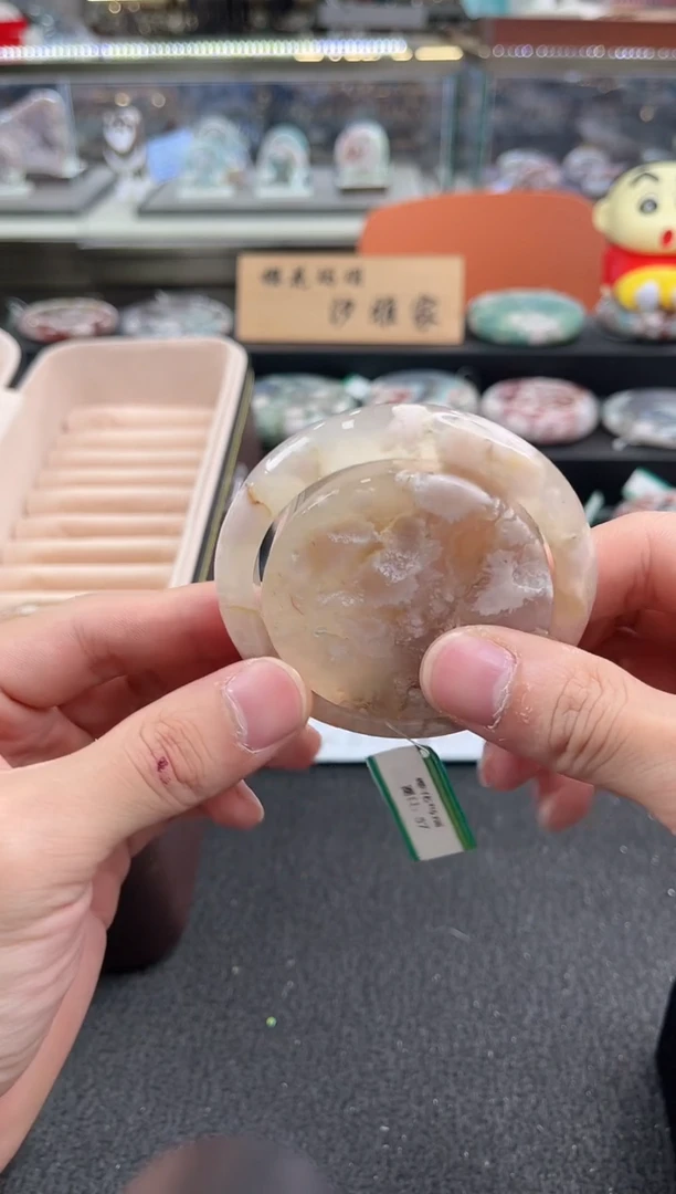 未镶嵌手镯石英质玉58圈口（赠品镯心）616169