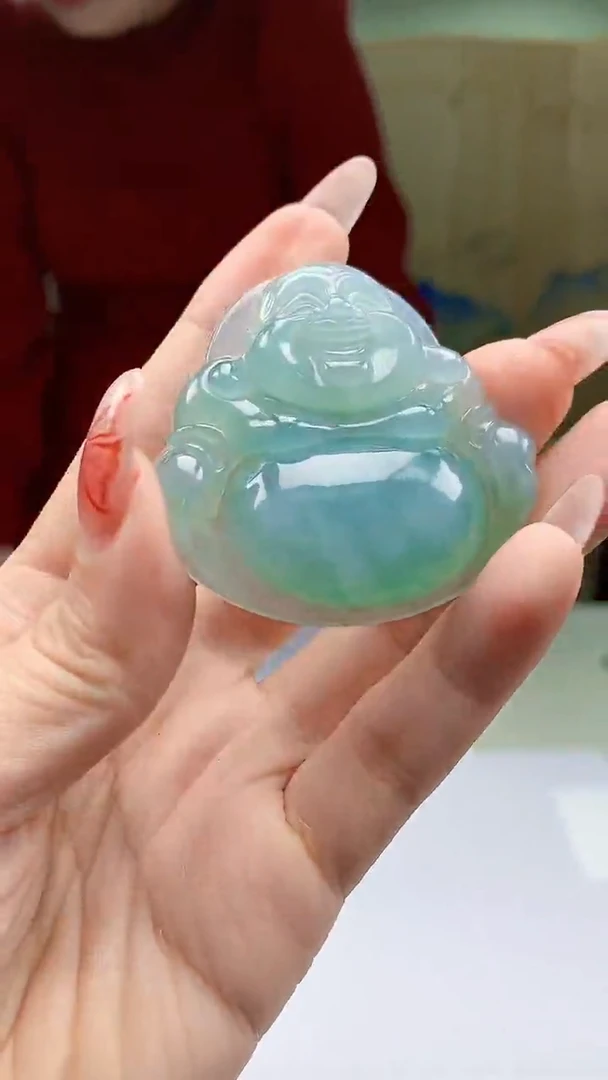 【闪购商品】定制翡翠未镶嵌4902ty-毛货挂件153