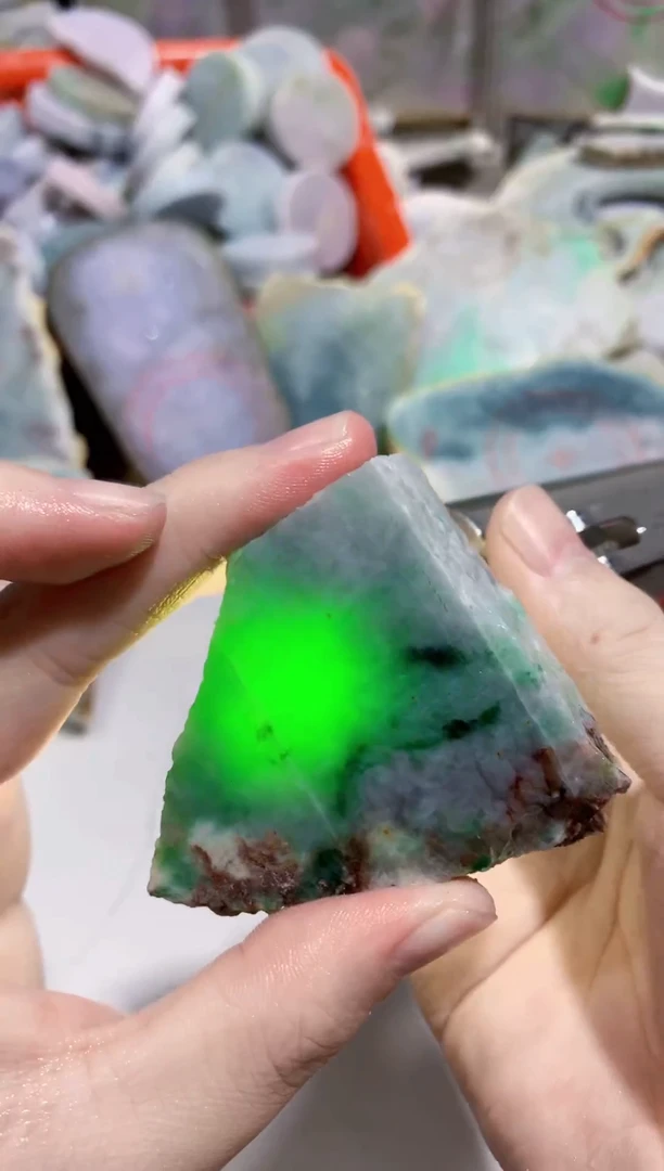 裸石翡翠0王0翡翠珠宝388