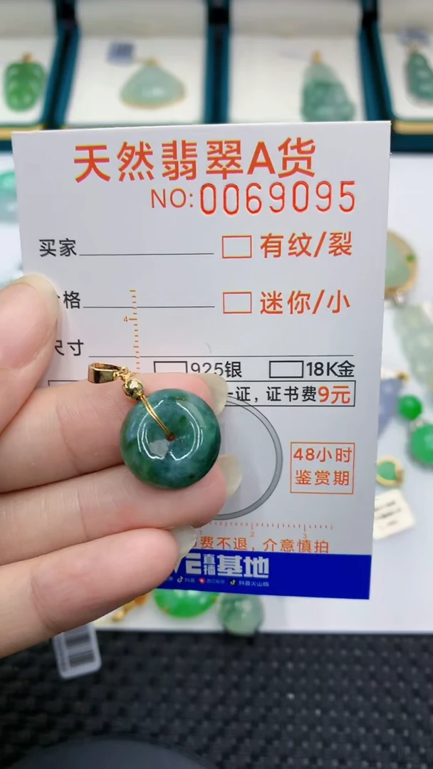 【闪购商品】翡翠颈饰未镶嵌            8