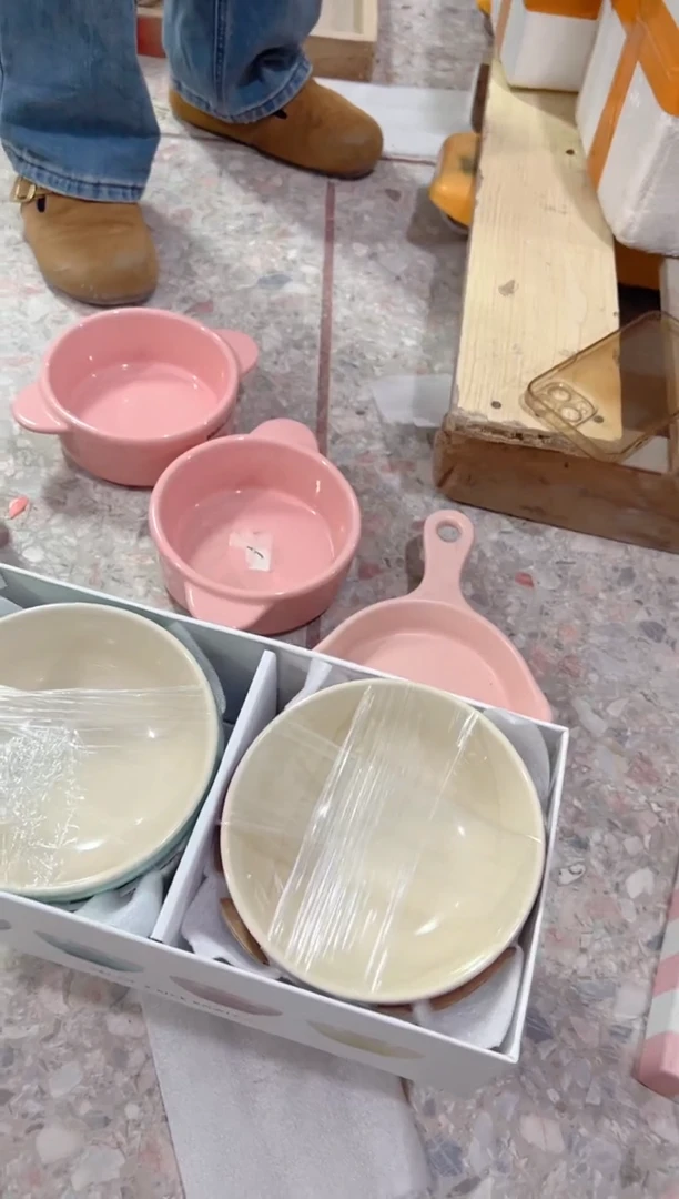 【闪购商品】碟13.5CM饭冰淇淋四色套装---