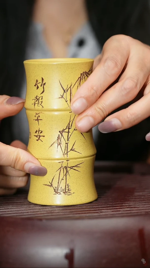 茶杯紫砂宜兴高端紫砂主人杯福利放漏