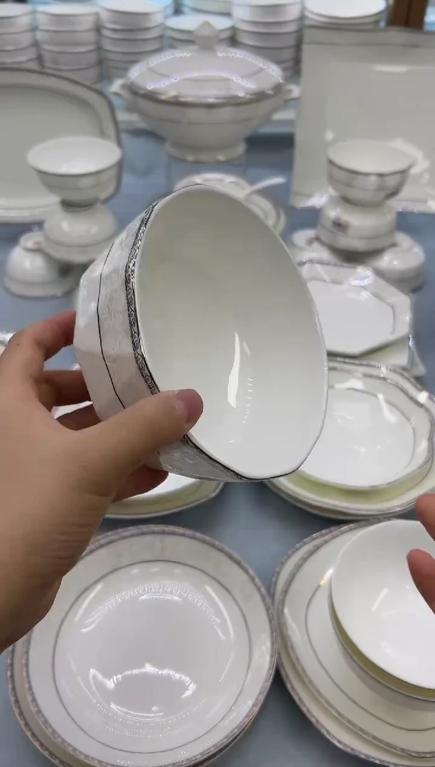 骨瓷玲珑6钻石8个