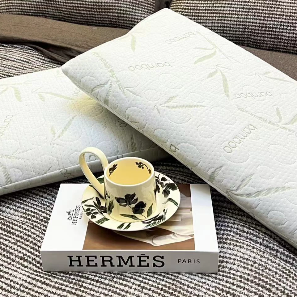 【夏日先锋】凉感十足硅胶枕头可拆卸可机洗水洗助眠颈椎枕记忆回弹