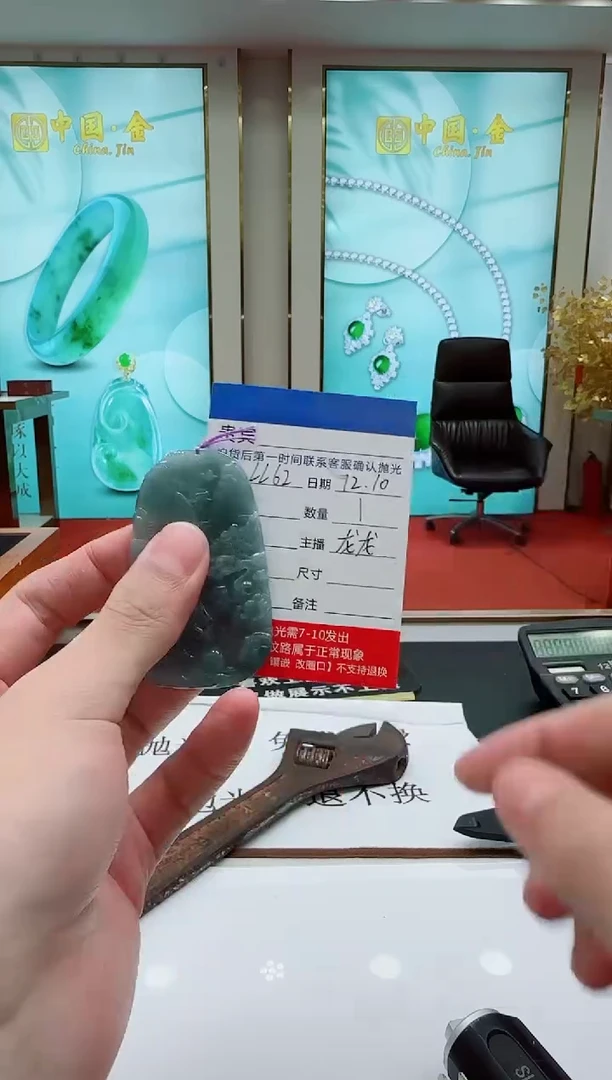 未镶嵌定制翡翠LL62翡翠吊坠-多样性发其一