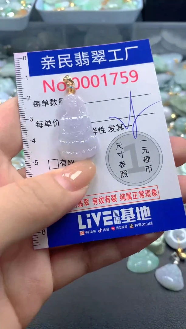 颈饰未镶嵌翡翠1759