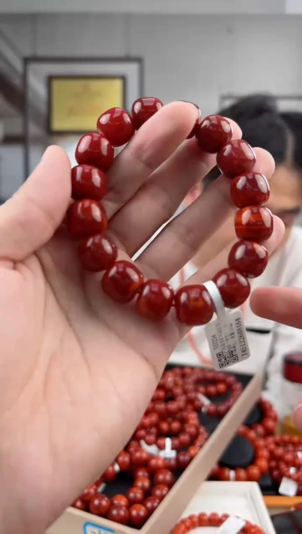 【闪购商品】南红玛瑙单圈未镶嵌@T07234@14MM