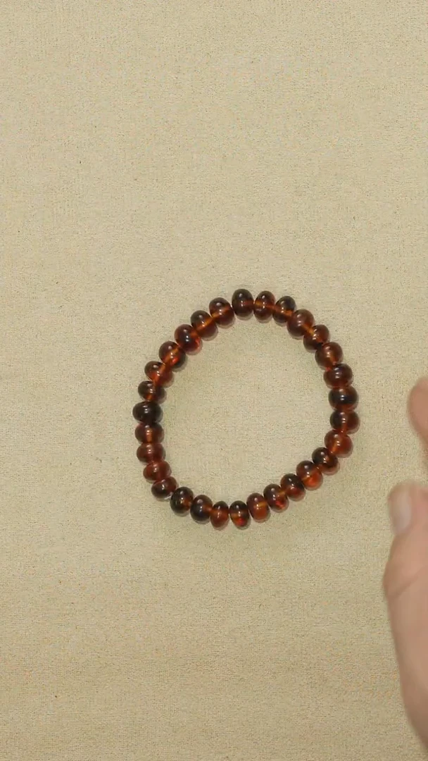 手链琥珀未镶嵌8mf202q