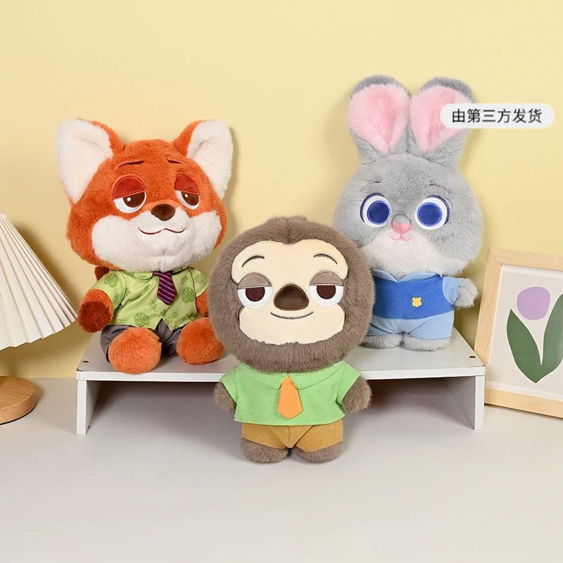 【迪士尼官旗】超萌好物疯狂动物城闪电毛茸茸公仔玩偶女生生日礼物