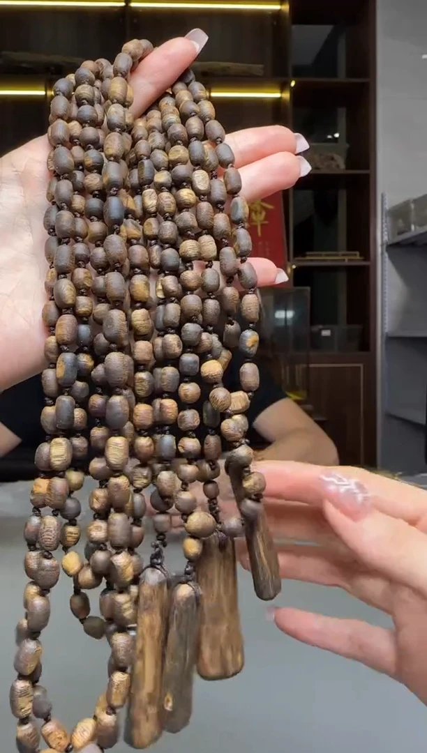 沉香碎屑沉香836号张随形留疤06带牌多圈配碎屑香粉多样性发一16