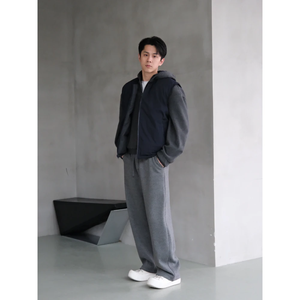 【DUPU】冬季双面穿~AB面简约质感无领设计大地色廓形羽绒马甲