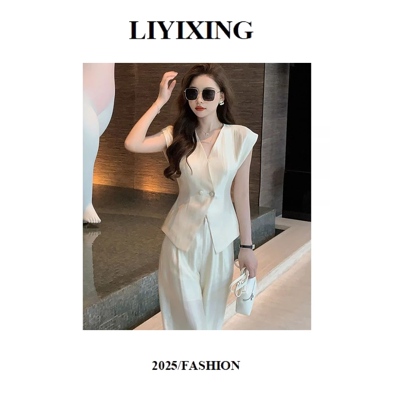 【李易行】COCO LILY 夏季小香风职业套装247701