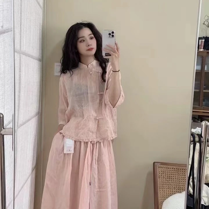 w451-w500集合链接苎麻小衫