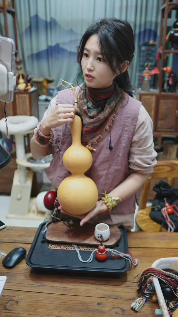 【路师傅原创手作天然葫芦】【一物一图编号A45