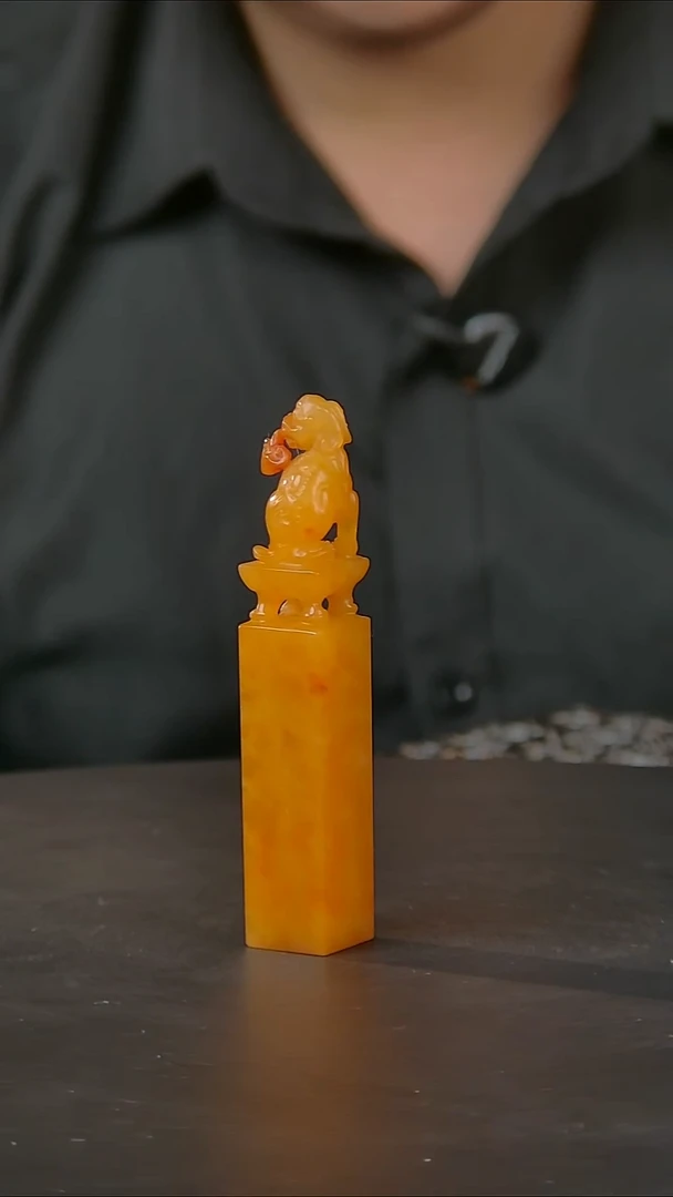 寿山石印石寿山石一物一拍