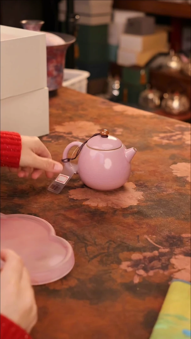 【闪购商品】陶瓷茶具（无礼盒无茶盘）@@A9780