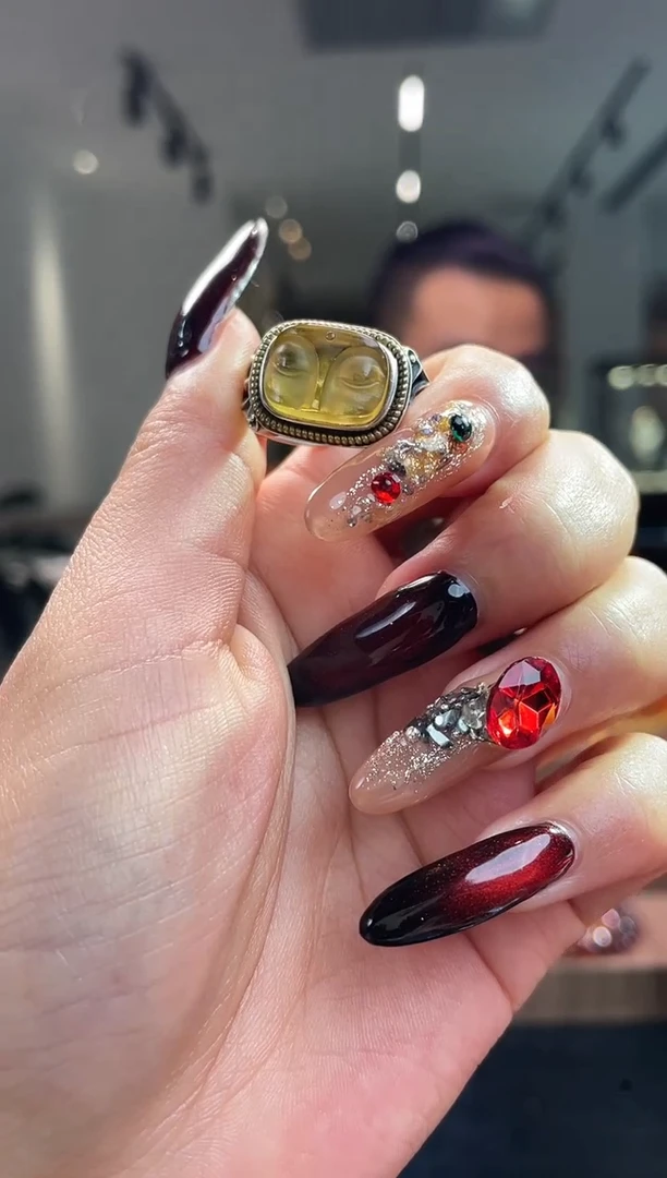 琥珀颈饰未镶嵌缅甸琥珀戒指