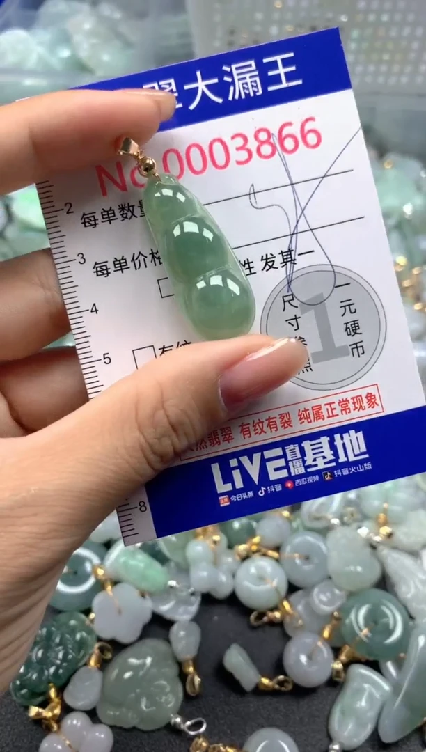 颈饰未镶嵌翡翠3866