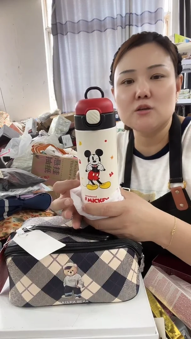 牦牛剖层皮革琪老板女包1号店超好看发图片款迪士尼水杯