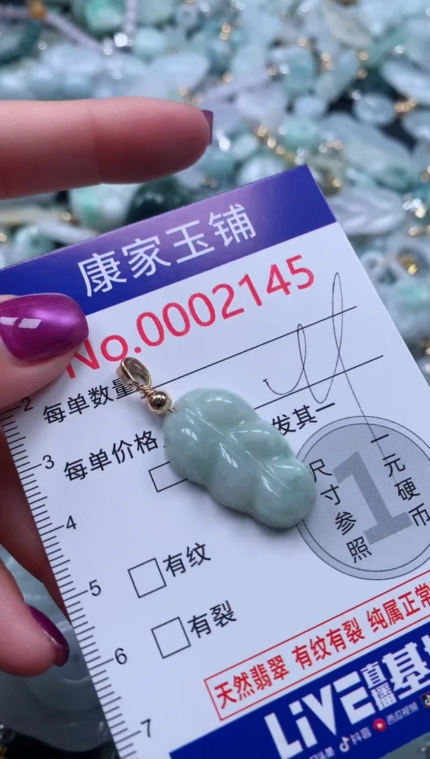 颈饰未镶嵌翡翠2145