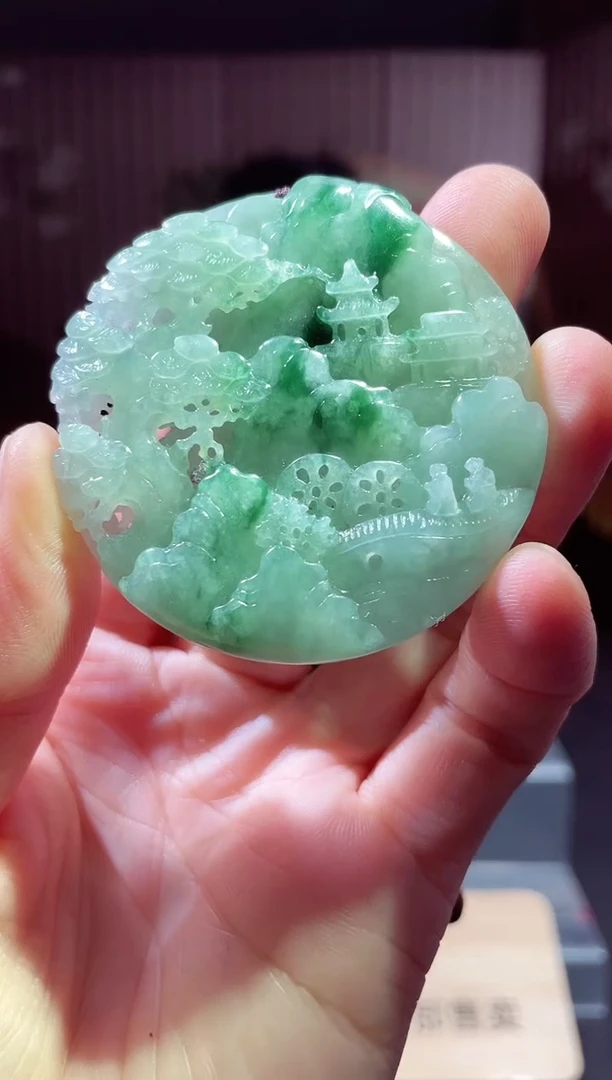 未镶嵌定制翡翠L-QJSX102065（多样性发其一）