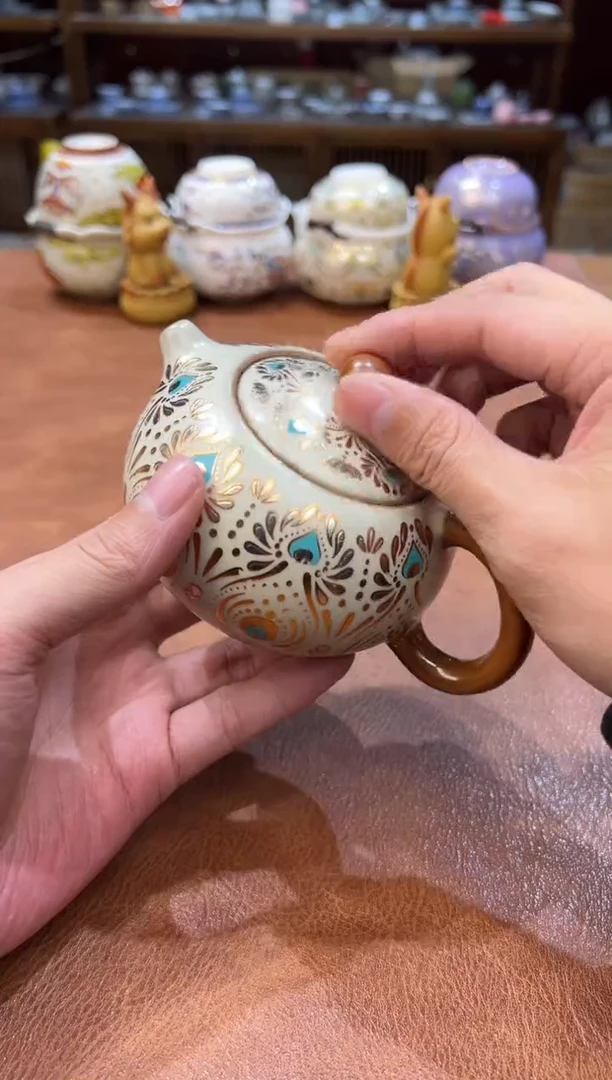 真的很便宜会开片的旅行茶具