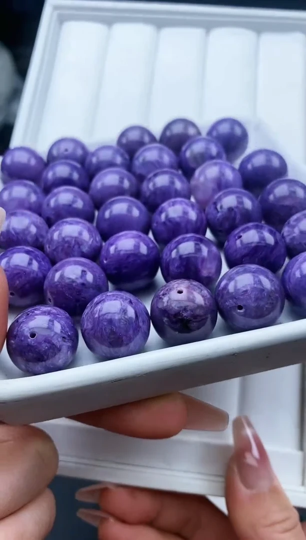 【闪购商品】查罗石（紫龙晶）1未镶嵌95a多样性发其一/2.11/1个