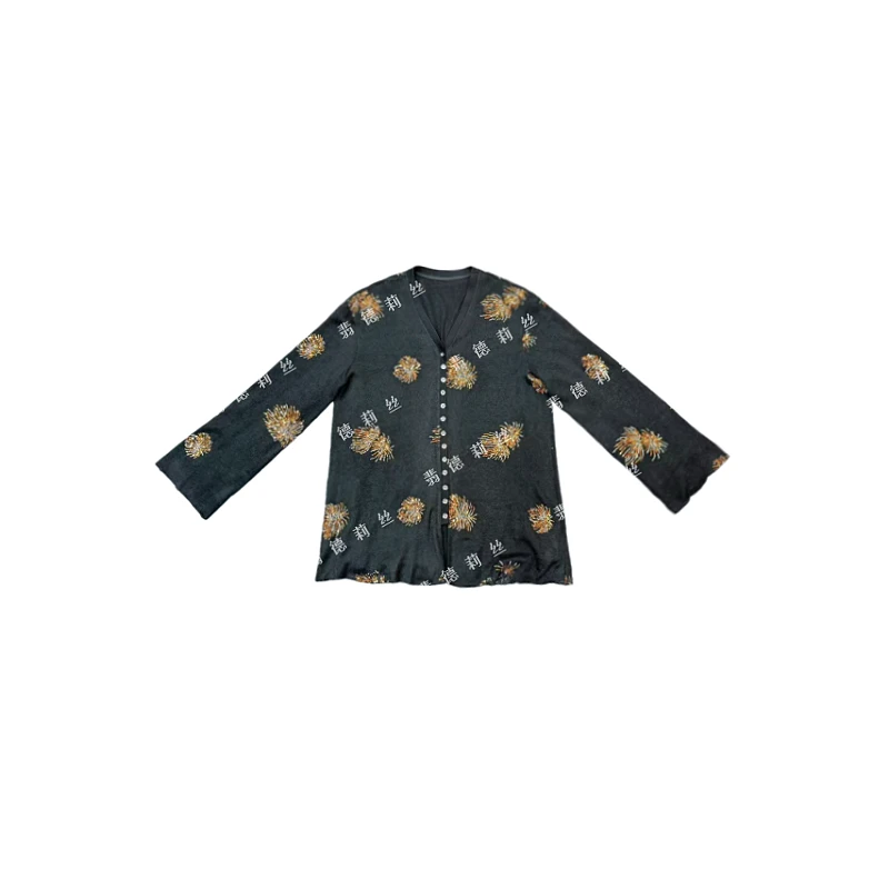 翡德莉丝【绚烂】冰心私服分享宽松针织外套开衫