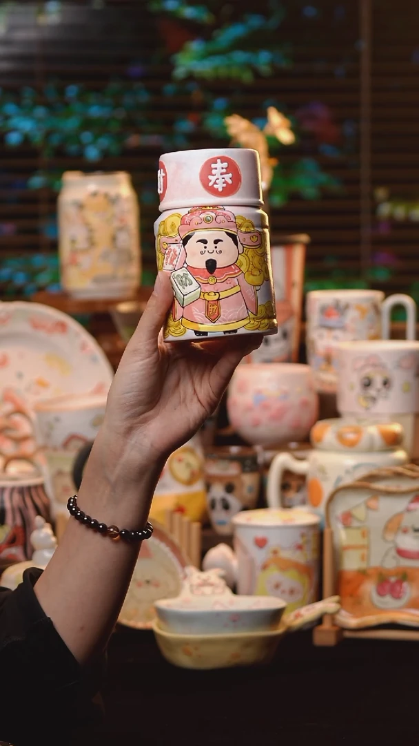 其他景德镇釉下彩手绘设计师款陶瓷