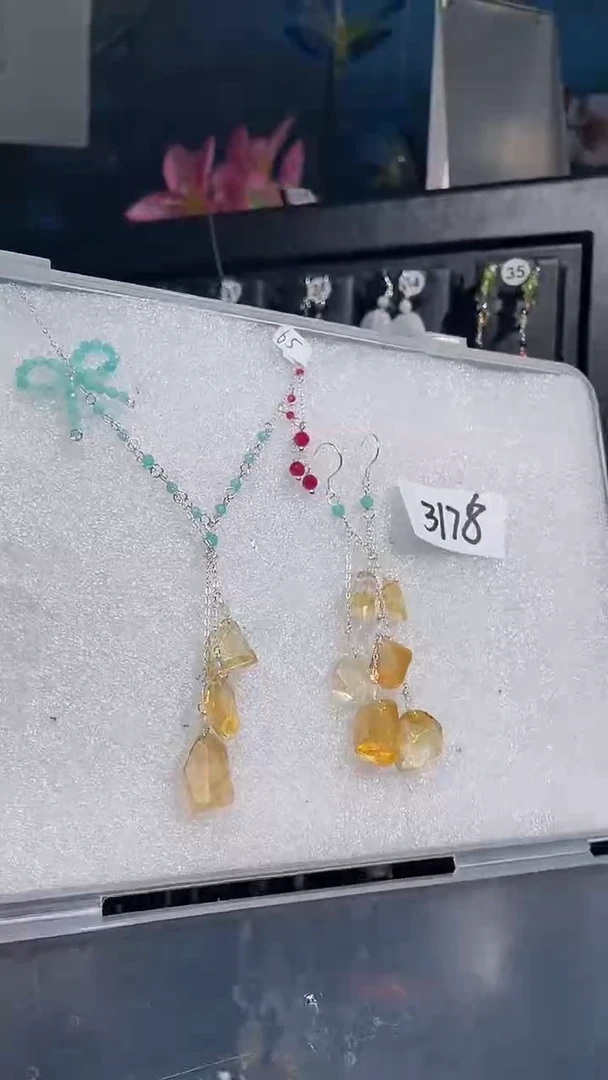 银S925镶嵌耳饰紫晶喜欢拍