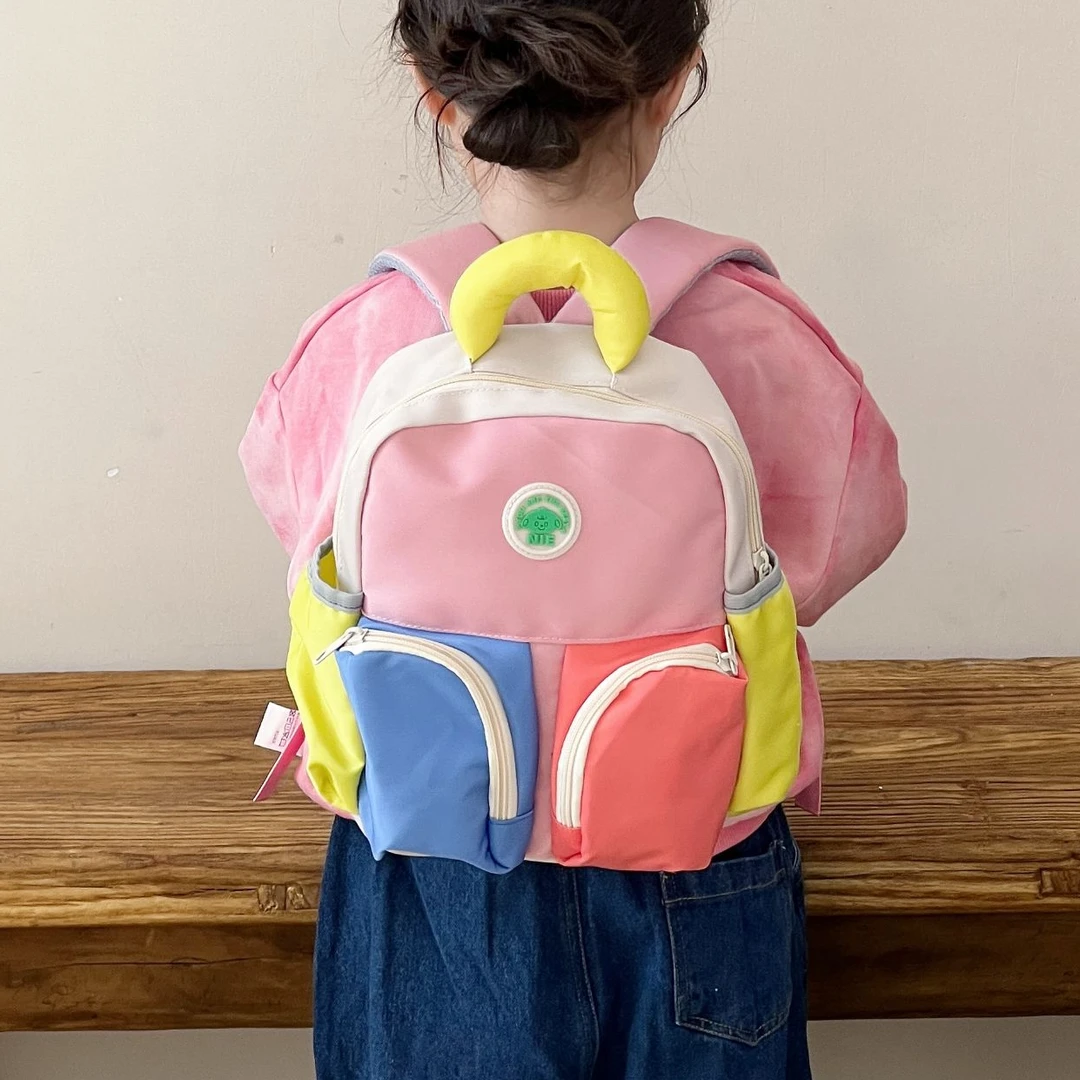 高颜值亲子小背包儿童双肩包幼儿园踏春男女孩小学生研学小书包