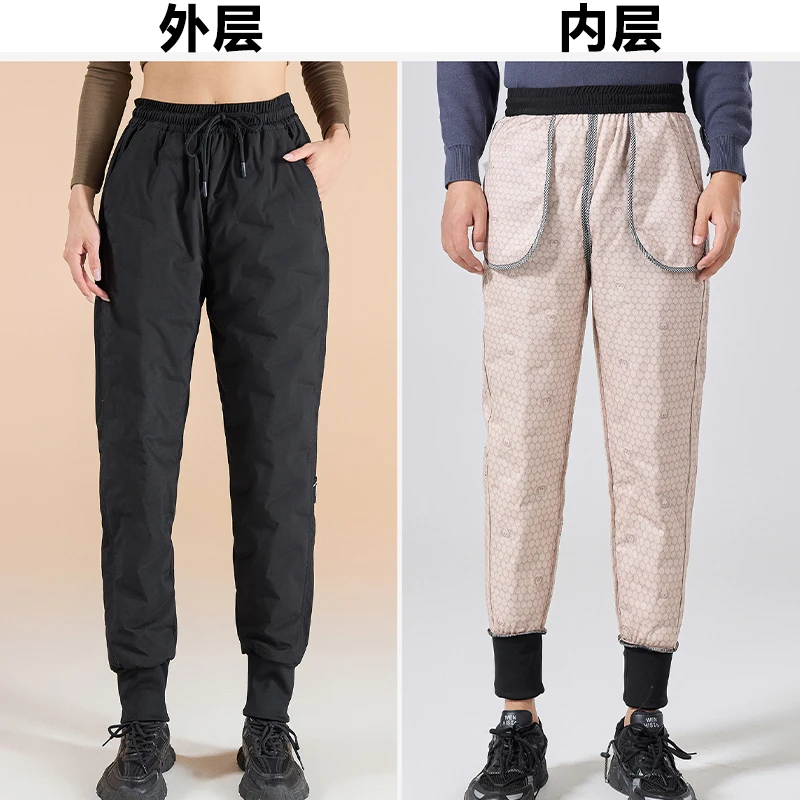 情侣同款保暖秋冬休闲裤冬季防寒