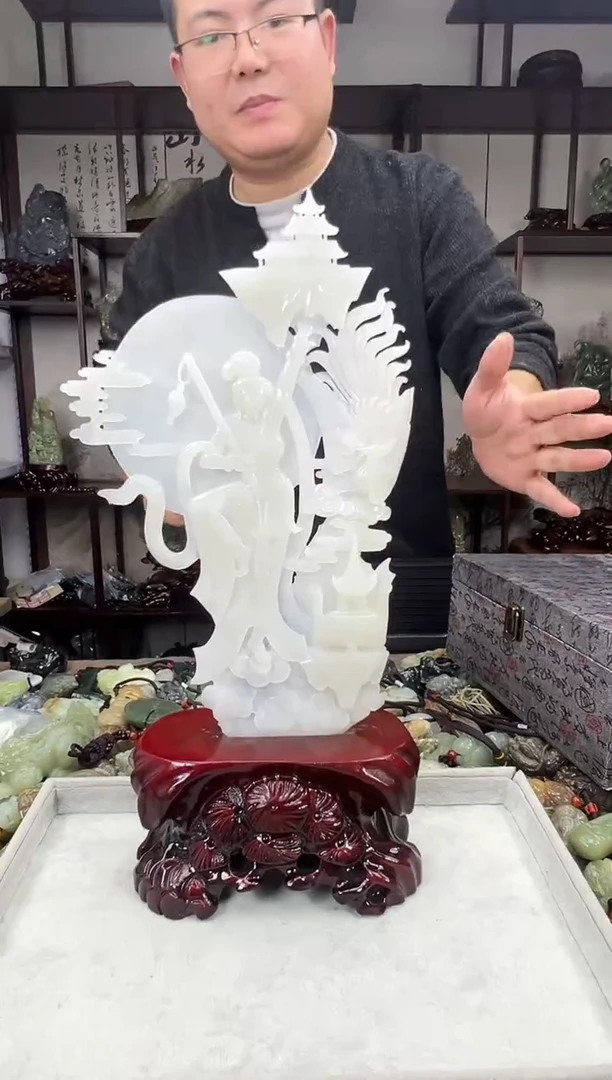 未镶嵌和田玉摆件1