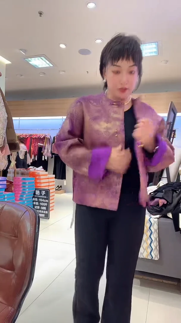 艳艳家新中式女外套